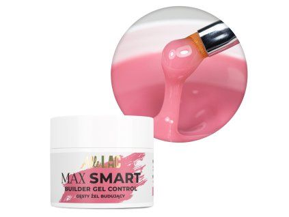 pol pl Zel budujacy gesty AlleLac Max Smart Builder Gel Control Deep Rose 45g 25310 1