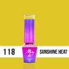 GEL LAK Molly Lac Welcome to Ibiza Sunshine Heat 5ml Nr 118