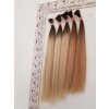 Exkluzívne ruské Blond vlasy ombré vlasy 60 - 65cm 100g