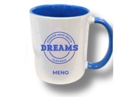 Keramický hrnček DREAMS biely