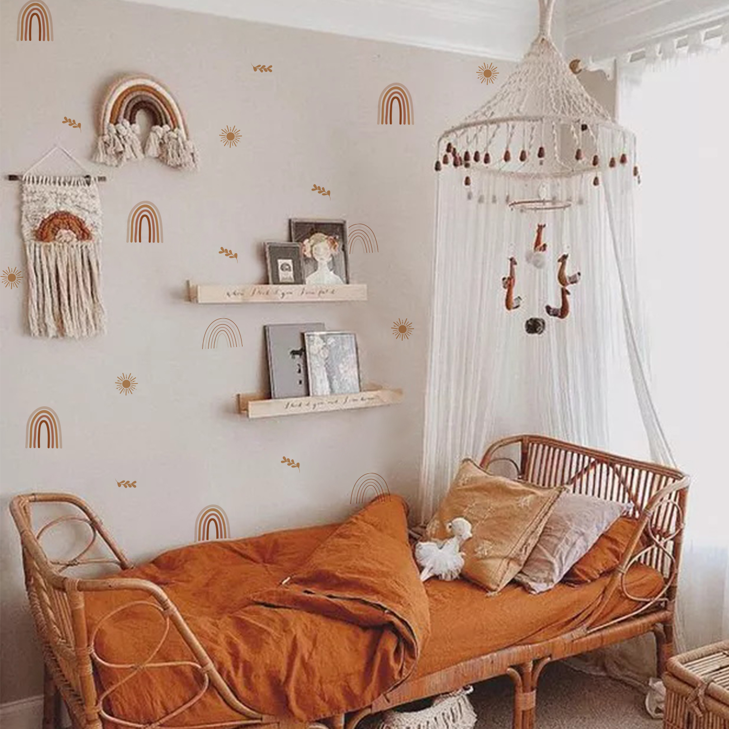 Jak použít samolepky na stěny v dětském pokoji