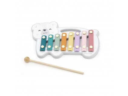Dřevěný xylofon polární medvěd 1
