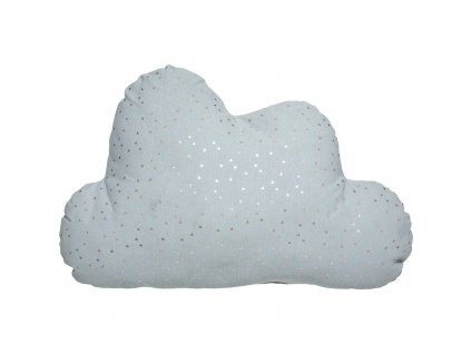 coussin nuage berlingot bleu