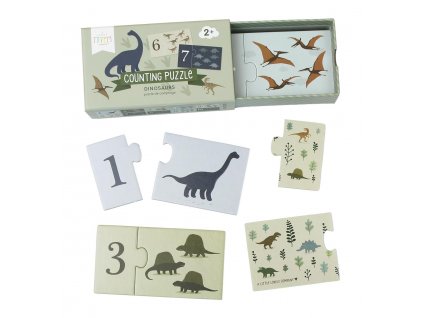 PGCPDI02 LR 3 Counting puzzle Dinosaurs