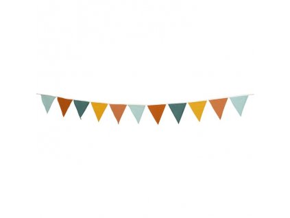 guirlande fanions polycoton multicolore 36897 36897 DEB WEB