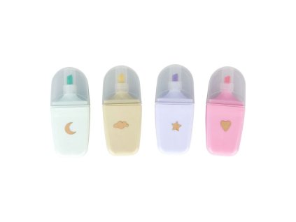 mini marqueurs couleurs pastels x4 37482 37482 ASS WEB