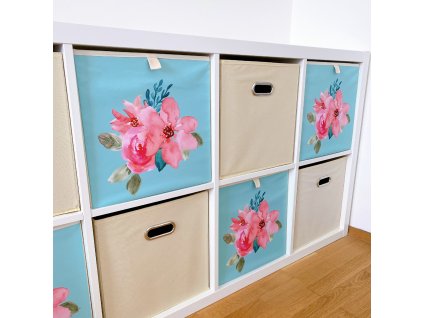 Dream Creations Látkový úložný box kytice