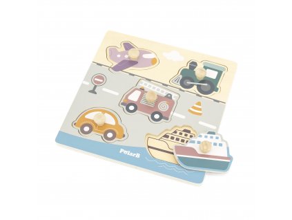 puzzles polarb multicolor polarb flat puzzle transportation 125105 57661