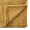 plaid brlngt 75x100cm ocre en flanelle (2)