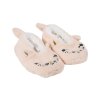 Dětské protiskluzové bačkůrky s kočičkou