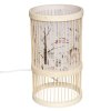 Atmosphera Dětská bambusová lampička do zásuvky les