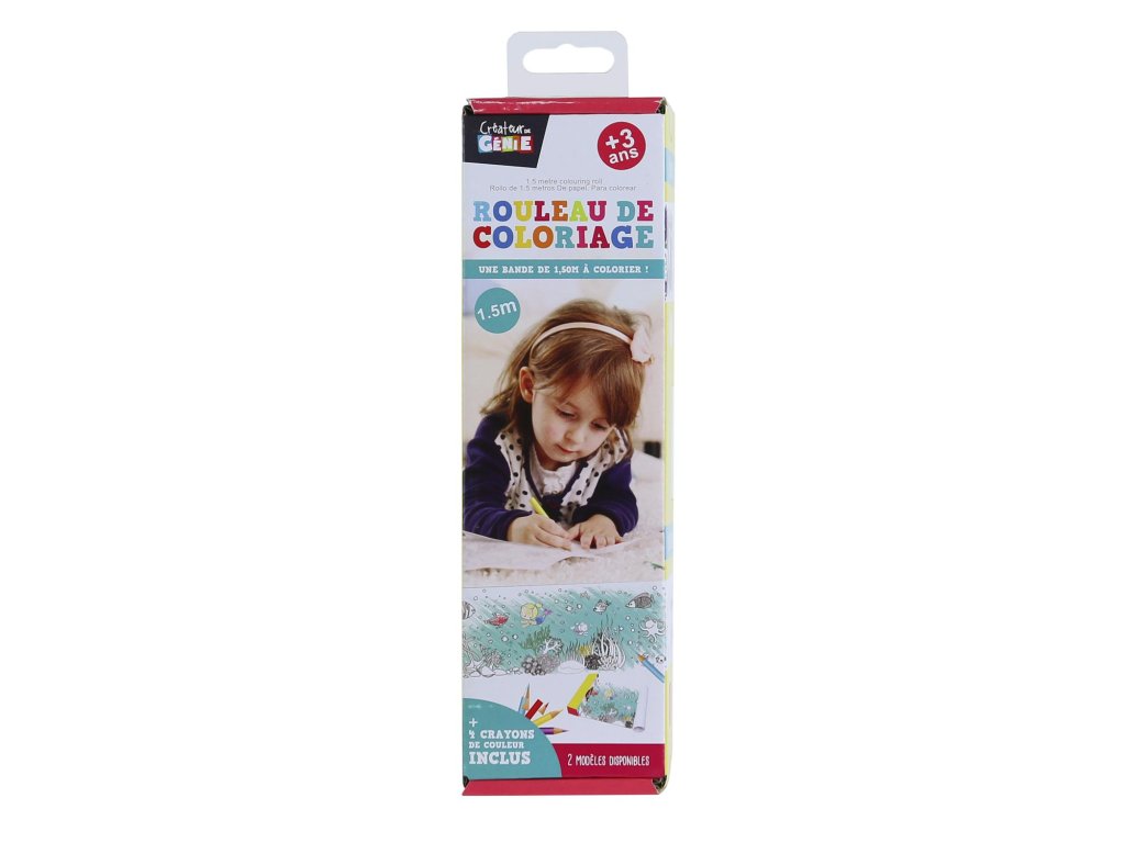 Rola de colorat 1 5 m | 2 modele (Model Mare)
