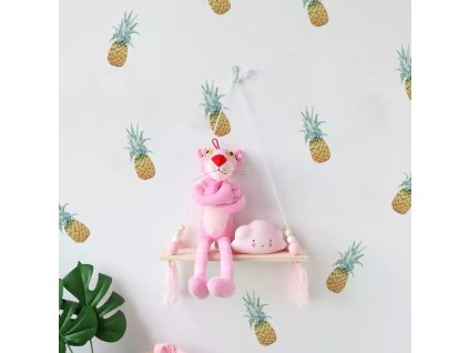 8541 samolepky na zed pro deti ananas 4 x 8 cm
