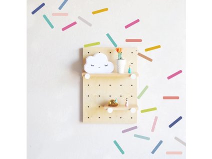 8553 samolepky do pokojicku vicebarevne prouzky 12 x 2 cm