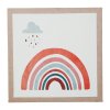 Tablou decorativ pentru copii Rainbow 28 x 28 cm | 4 modele (Model Curcubeu 1)