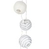 guirlande boule japonaise papier x10 gris 34959 34959 DET02 WEB