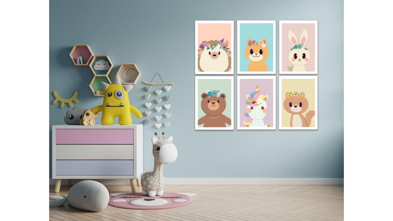 Plagáty do detskej izby