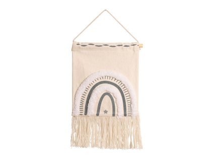 Detská dekorácia na stenu dúha zelená