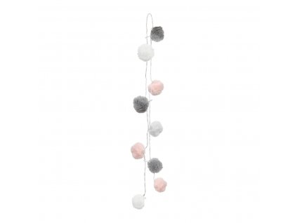 Girlanda s brmbolcami a 10 LED