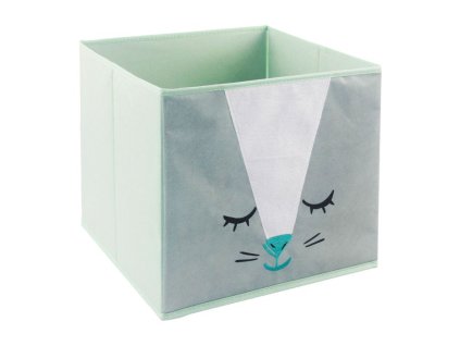 bac rangement pliable lapin vert 34882 34882 DEB WEB 1