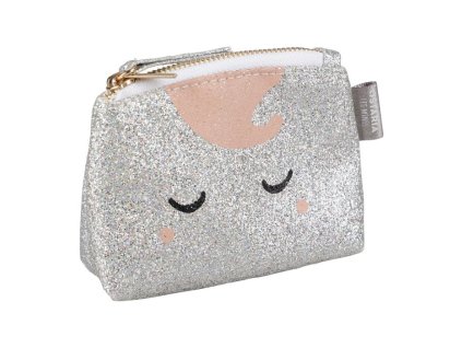 porte monnaie licorne polyester gris 36918 36918 DET01 WEB