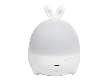 veilleuse piles plastique lapin blanche 36873 36873 DEB WEB