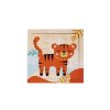puzzle bois 9 pieces tortue tigre 2 assortis 36658 36658 DEB WEB