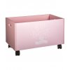 8373 atmosphera detsky dreveny box na koleckach ruzovy