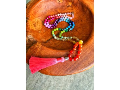 japa mala cakrova cakry duhova bohyne