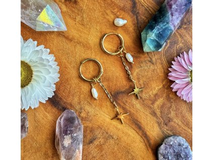 ocelove naunice hvezda noci ricni perly zlate