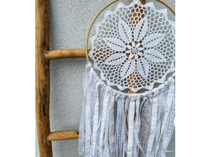 svatebni bily lapac snu cesky rucne vyrabeny