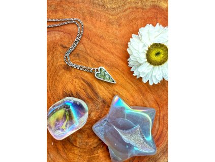 Lámané srdce - Vltavín z Chlumu nad Malší - stříbrná