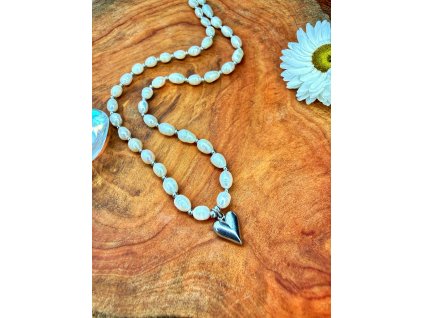 nahrdelnik prave ricni perly srdce