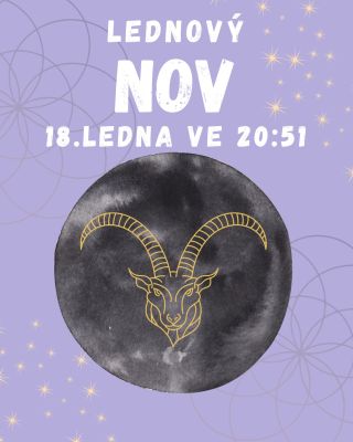 🌑NOVOLUNÍ v Kozorohu ♑️ V neděli 18. 1. nás čeká novoluní ve znamení Kozoroha. Novoluní je fáze Měsíce, kdy ho na obloze...