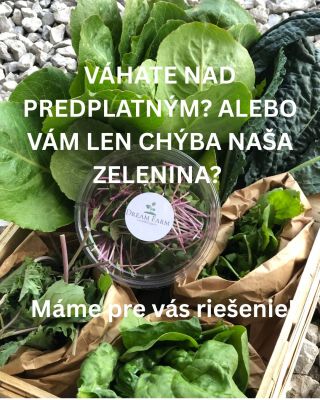 VÁHATE NAD PREDPLATNÝM? ALEBO VÁM LEN CHÝBA NAŠA ZELENINA? Máme pre vás riešenie! Pripravili sme špeciálnu CSA “KOŠTOVKU"...