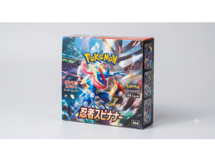 Pokémon Ninja Spinner Booster Display - Japonský