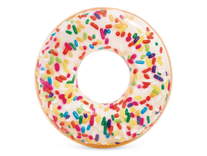nafukovacie koleso sprinkle donut s polevou intex