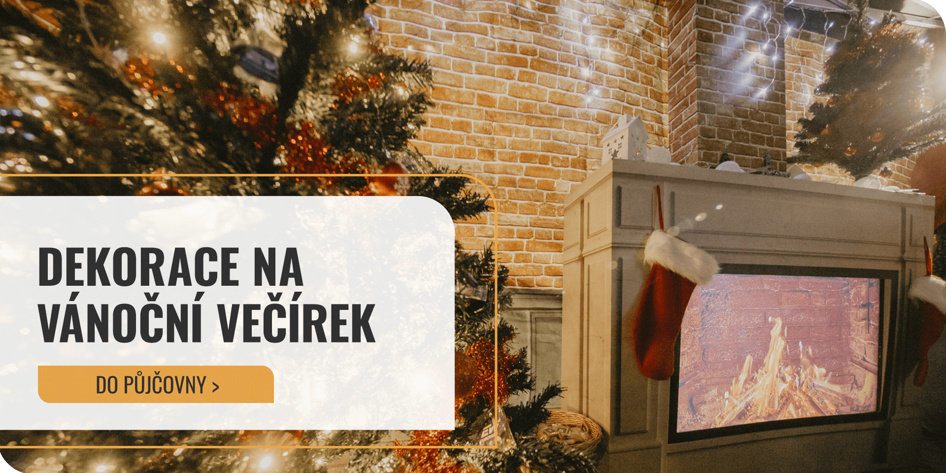 DreamRENT - Dekorace na vánoční večírek
