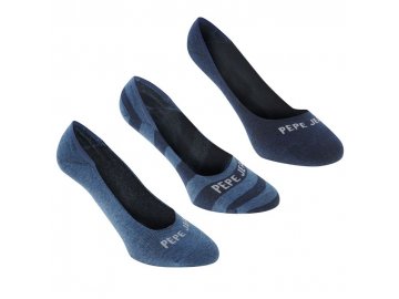 Pánské nízké neviditelné ponožky Pepe Jeans Denim (Velikost Uni)