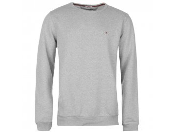 Pánská mikina Tommy Hilfiger Original Crew Šedá (Velikost XS)