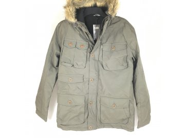 Pánská bunda parka Fluid Khaki (Velikost XS)