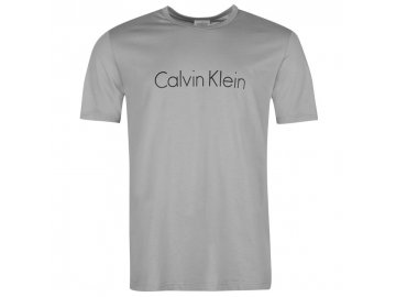 Pánské triko Calvin Klein Grand Šedé (Velikost XL)
