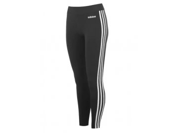 Dámské tepláky legíny adidas Essential 3 Stripe Tights Černé (Velikost XS)