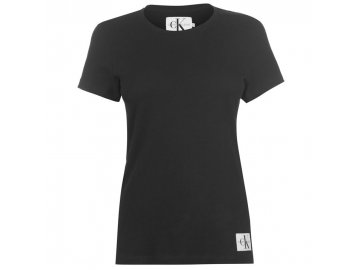 Dámské triko Calvin Klein Jeans Core Slim Černé