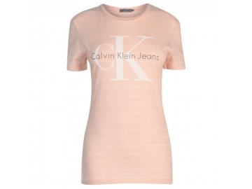 Dámské triko Calvin Klein Tanya Cream (Velikost XS)