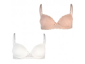 Dámská podprsenka Miso Bra 2 v balení IV (Velikost 70D)