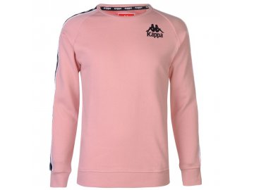 Mikina Kappa Hass Sweatshirt Růžová (Velikost M)