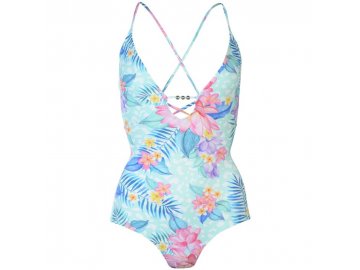 Jednodílné plavky SoulCal Tropical Print Tropical