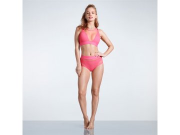 Plavky spodní díl USA Pro Hi Mesh Růžový (Velikost L)