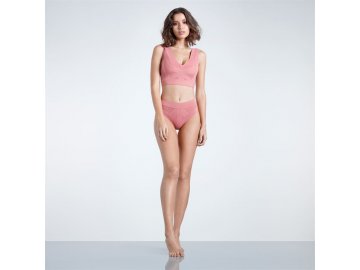 Plavky spodní díl Firetrap Blackseal Bandage Růžový (Velikost L)
